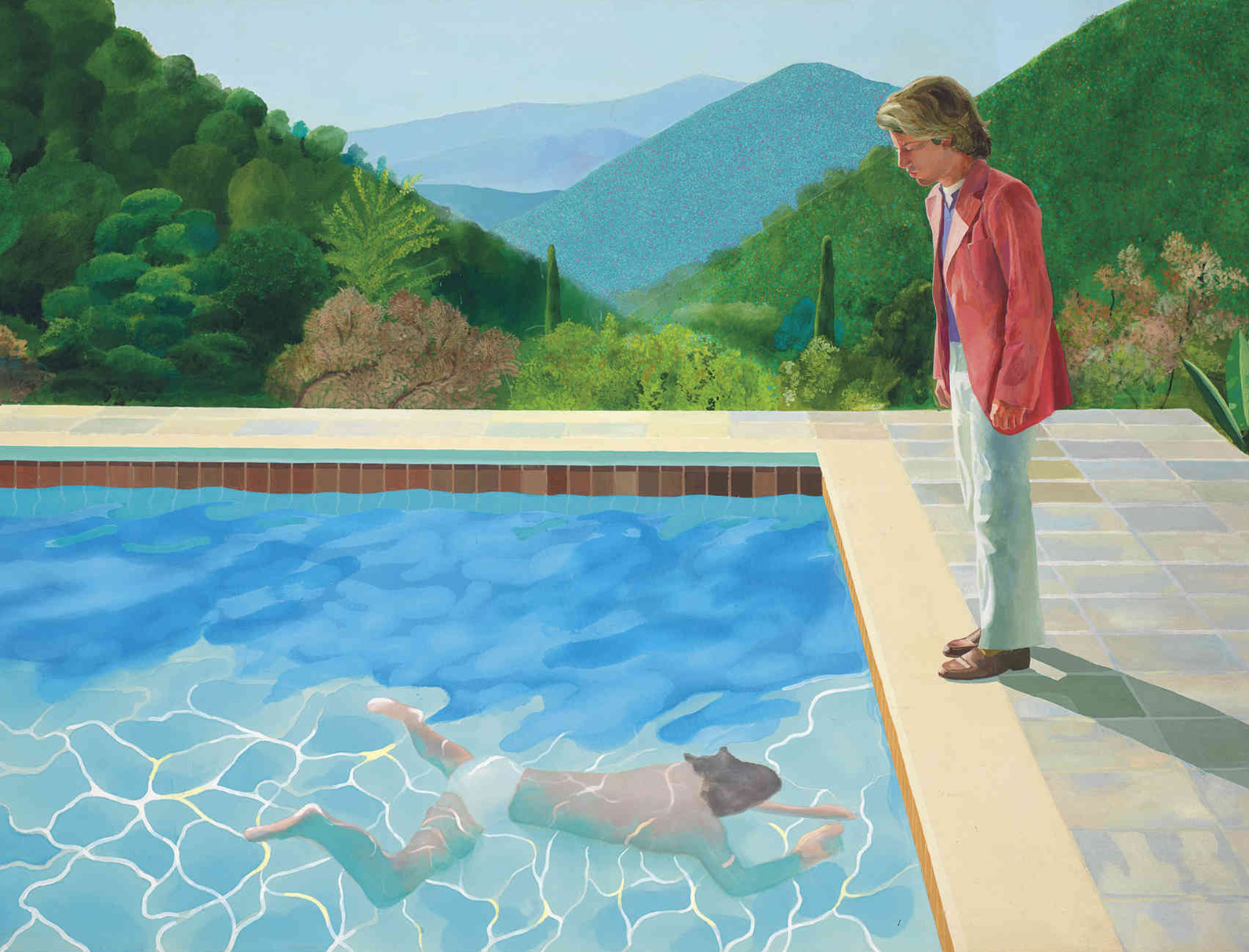 David Hockney Portrait of an artist