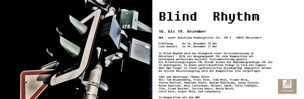 NKR Neuer Kunstraum Blind Rhythm ArtJunk