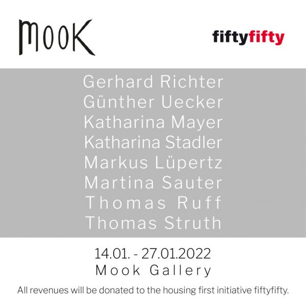 Mook Gallery fiftyfifty Gerhard Richter Günther Uecker Markus Lüpertz Thomas Ruff Thomas Struth ArtJunk