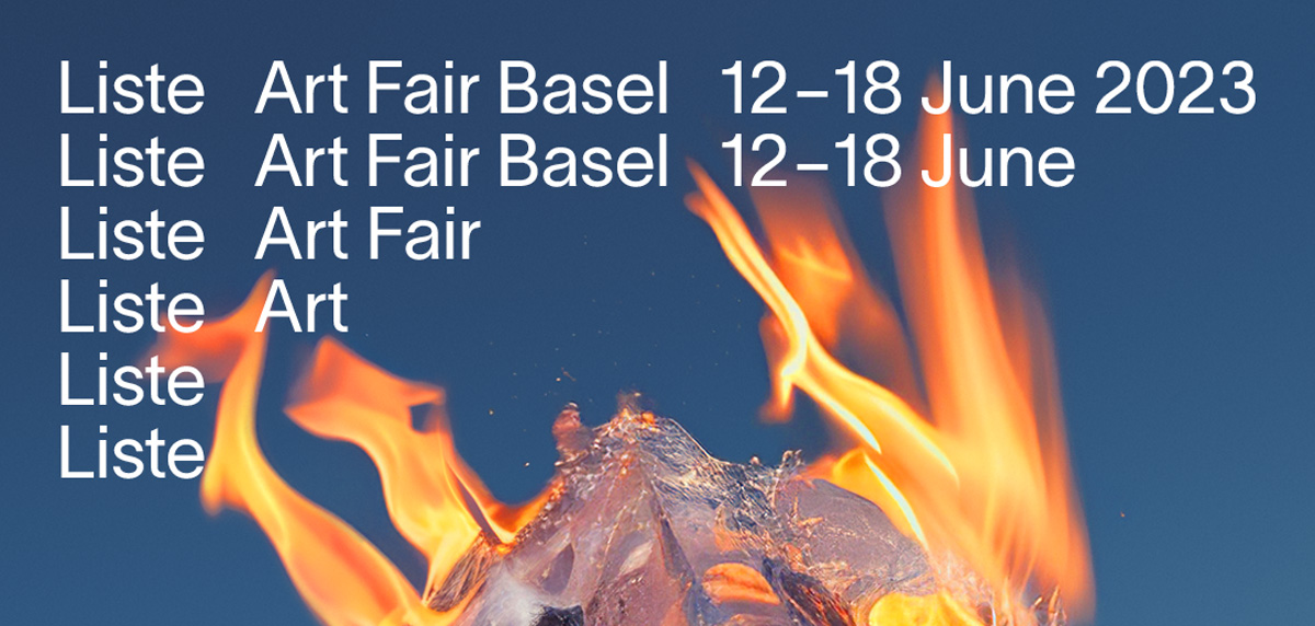 Liste Art Fair Basel 2023 Ad ArtJunk