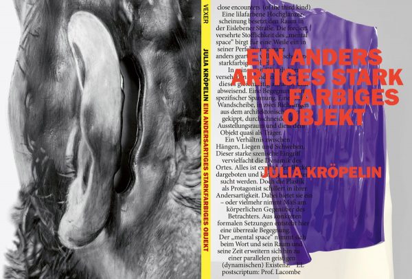 Kunsthalle Düsseldorf Julia Kröpelin ArtJunk