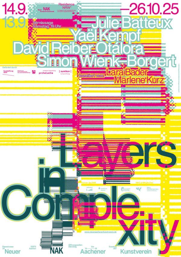 NAK Neuer Aachener Kunstverein Layers in Complexity ArtJunk