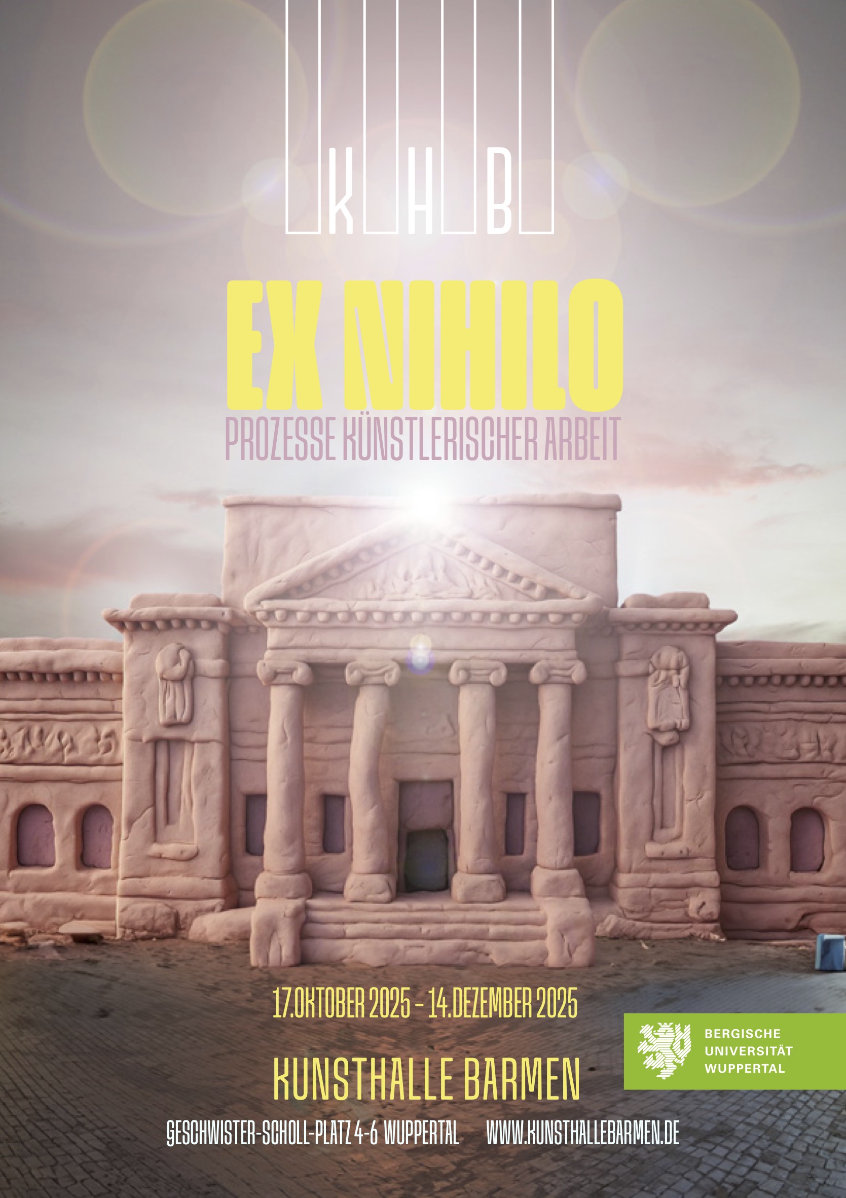 Kunsthalle Barmen Wuppertal EX NIHILO ArtJunk