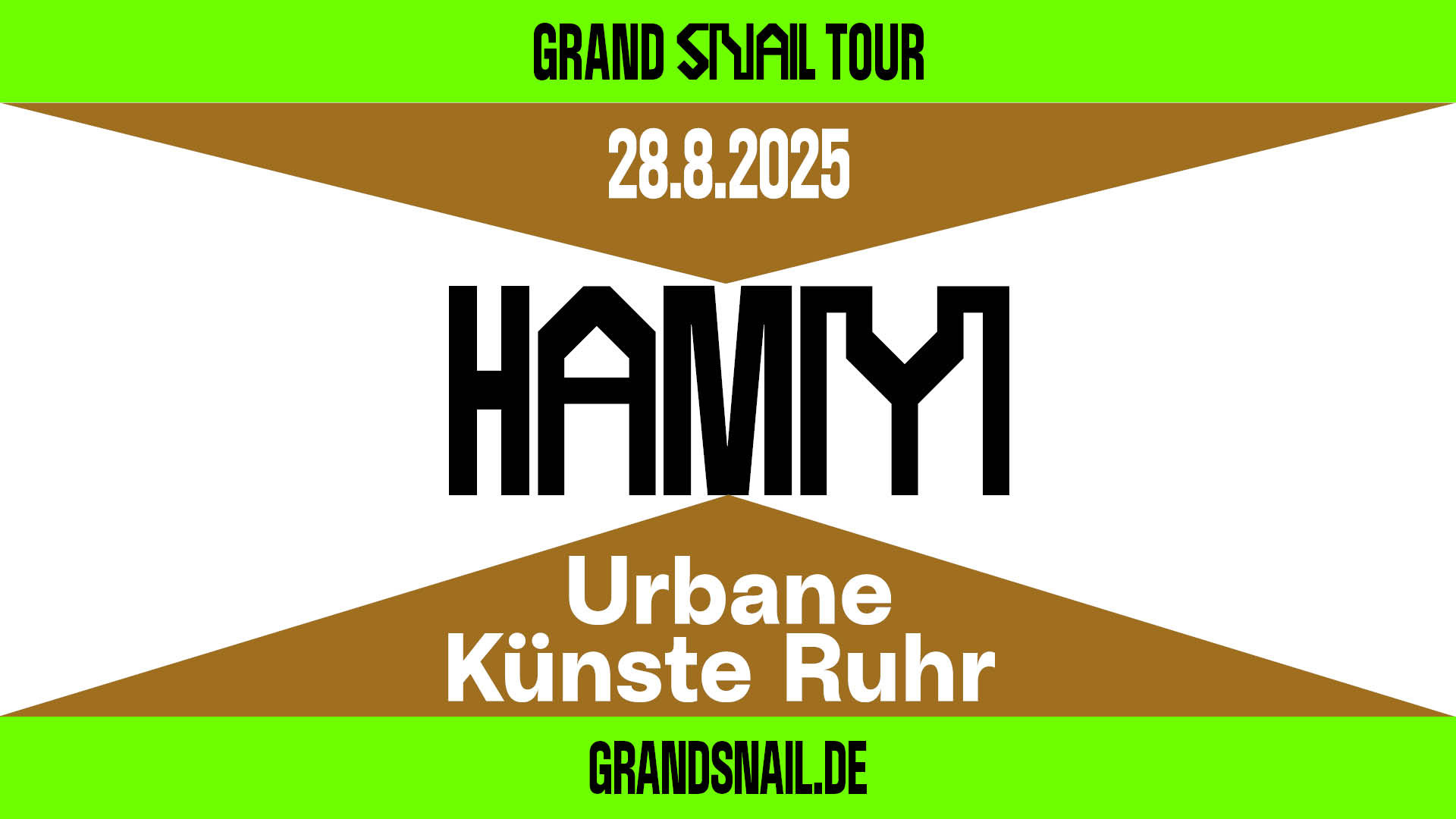 Urbane Künste Ruhr Grand Snail Tour Hamm ArtJunk