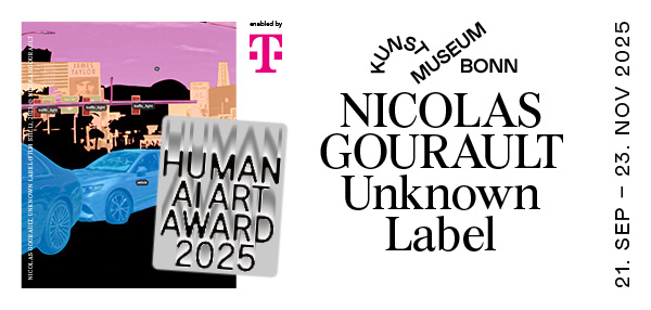 Kunstmuseum Bonn Human AI Art Award 2025 Nicolas Gourault Ad ArtJunk