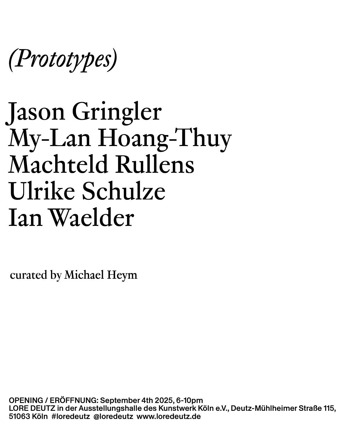 Lore Deutz Köln (Prototypes) ArtJunk