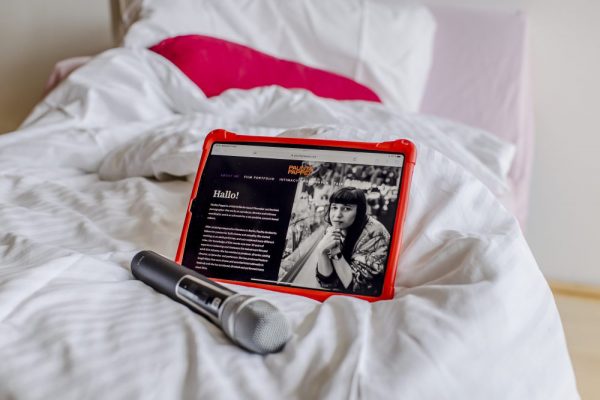 NRW-Forum Düsseldorf Im Bett mit ... Talk ArtJunk