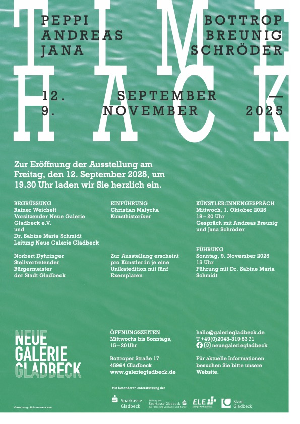 Neue Galerie Gladbeck Time Hack ArtJunk