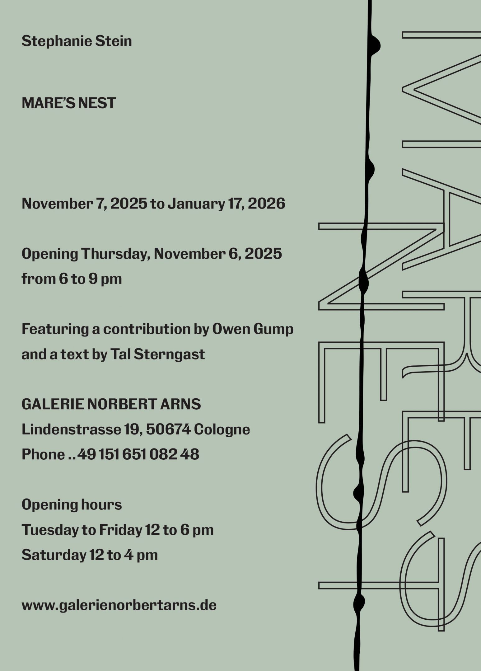Galerie Norbert Arns Stephanie Stein ArtJunk