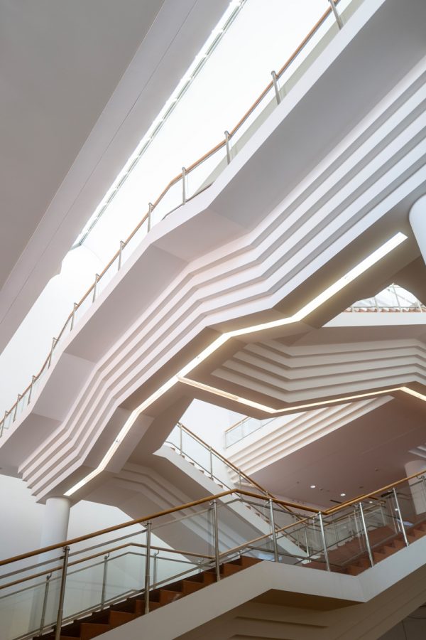 Museum Ludwig Architektur Treppenaufgang ArtJunk
