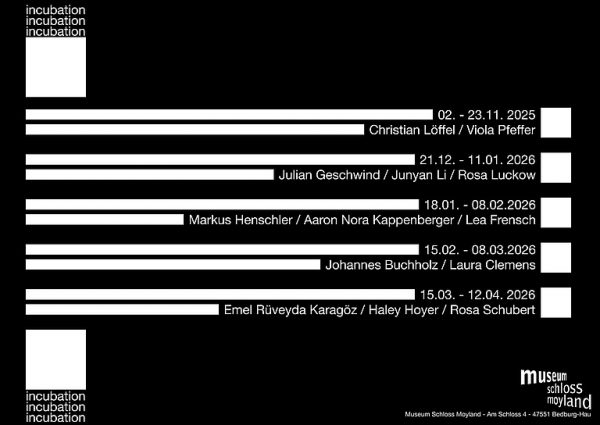 Museum Schloss Moyland incubation ArtJunk