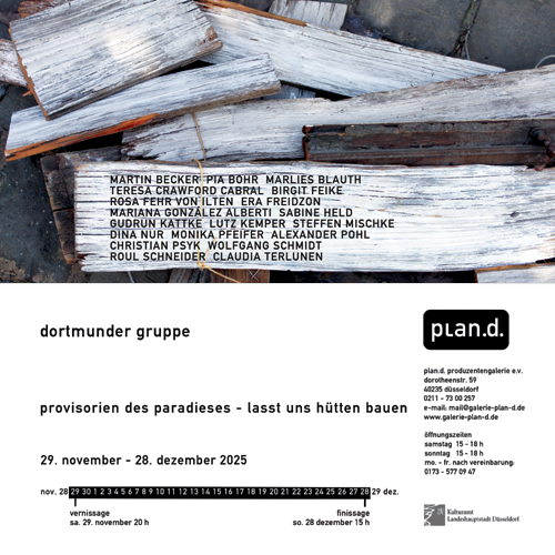 plan.d. Dortmunder Gruppe ArtJunk