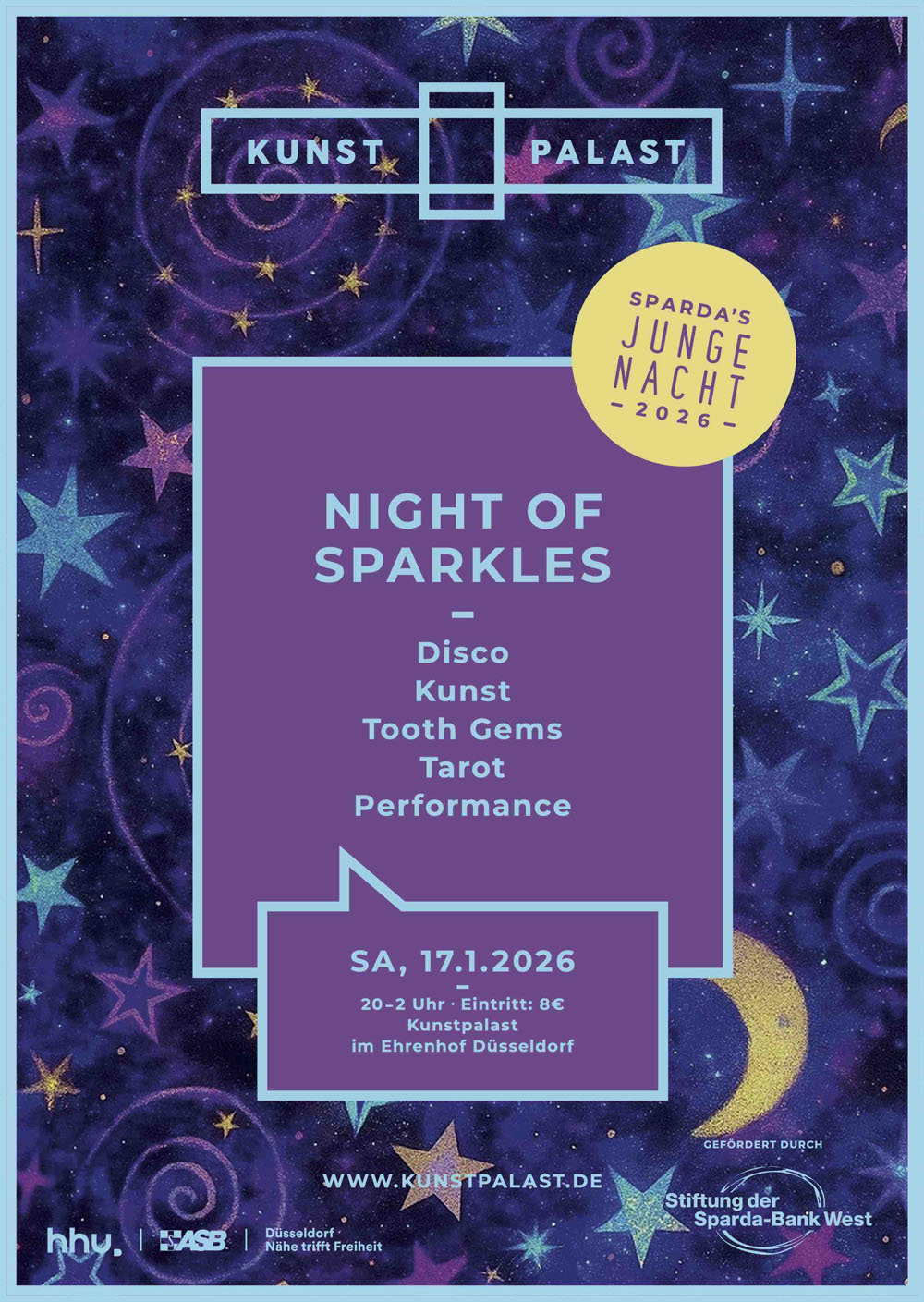 Kunstpalast Junge Nacht ArtJunk