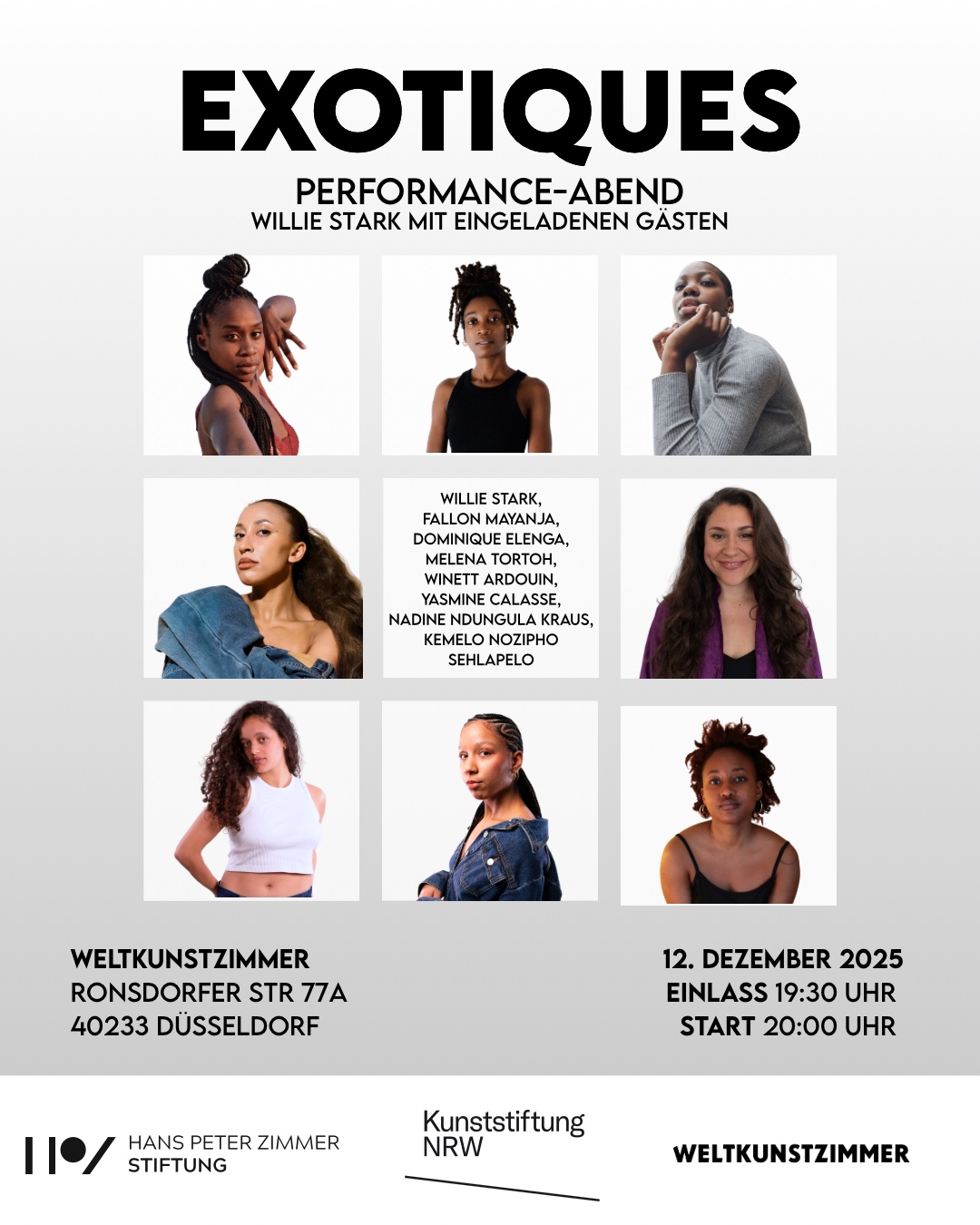 Weltkunstzimmer Exotiques Performance ArtJunk