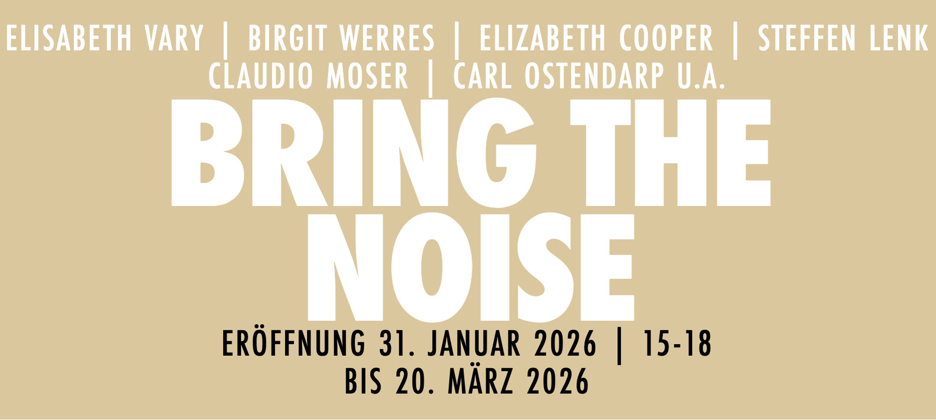 Galerie Anke Schmidt Bring The Noise ArtJunk
