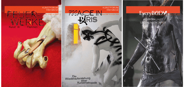 Kunstforum International Kunst Magazin Archiv Ad ArtJunk