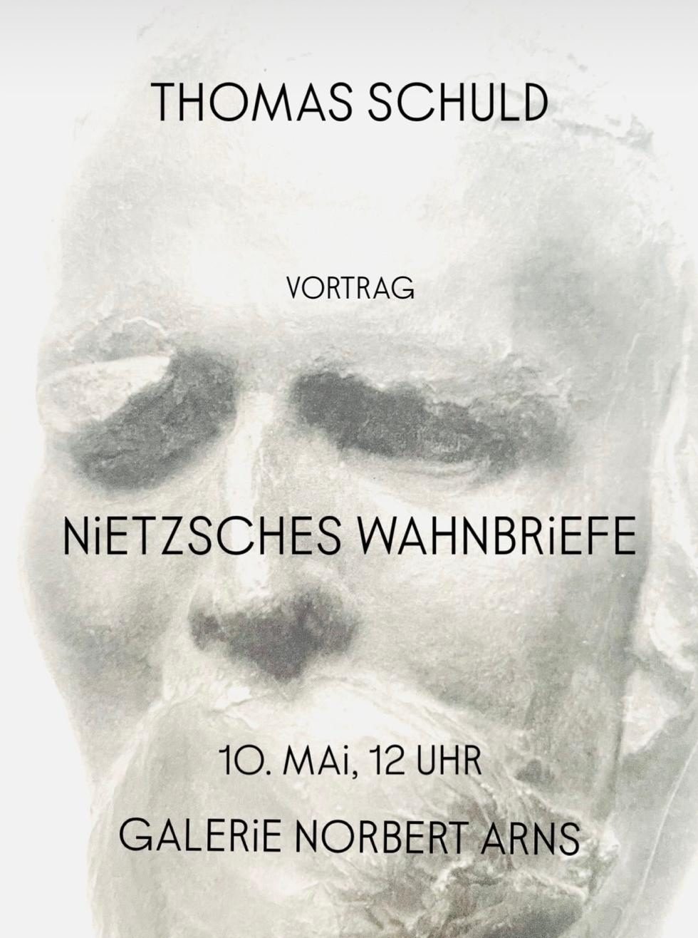 Galerie Norbert Arns Thomas Schuld Friedrich Nietzsche ArtJunk