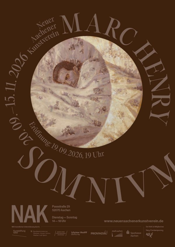 NAK Neuer Aachener Kunstverein Marc Henry ArtJunk