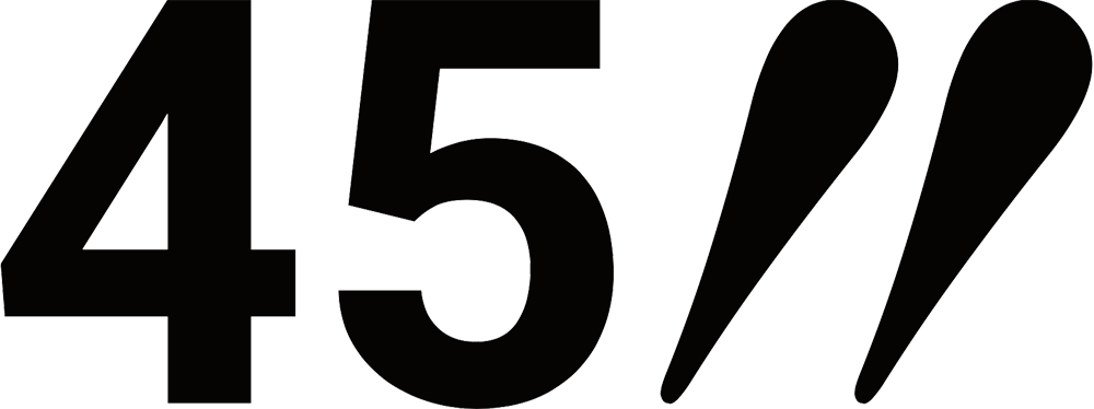 Fünfundvierzigsekunden 45" Köln Logo ArtJunk